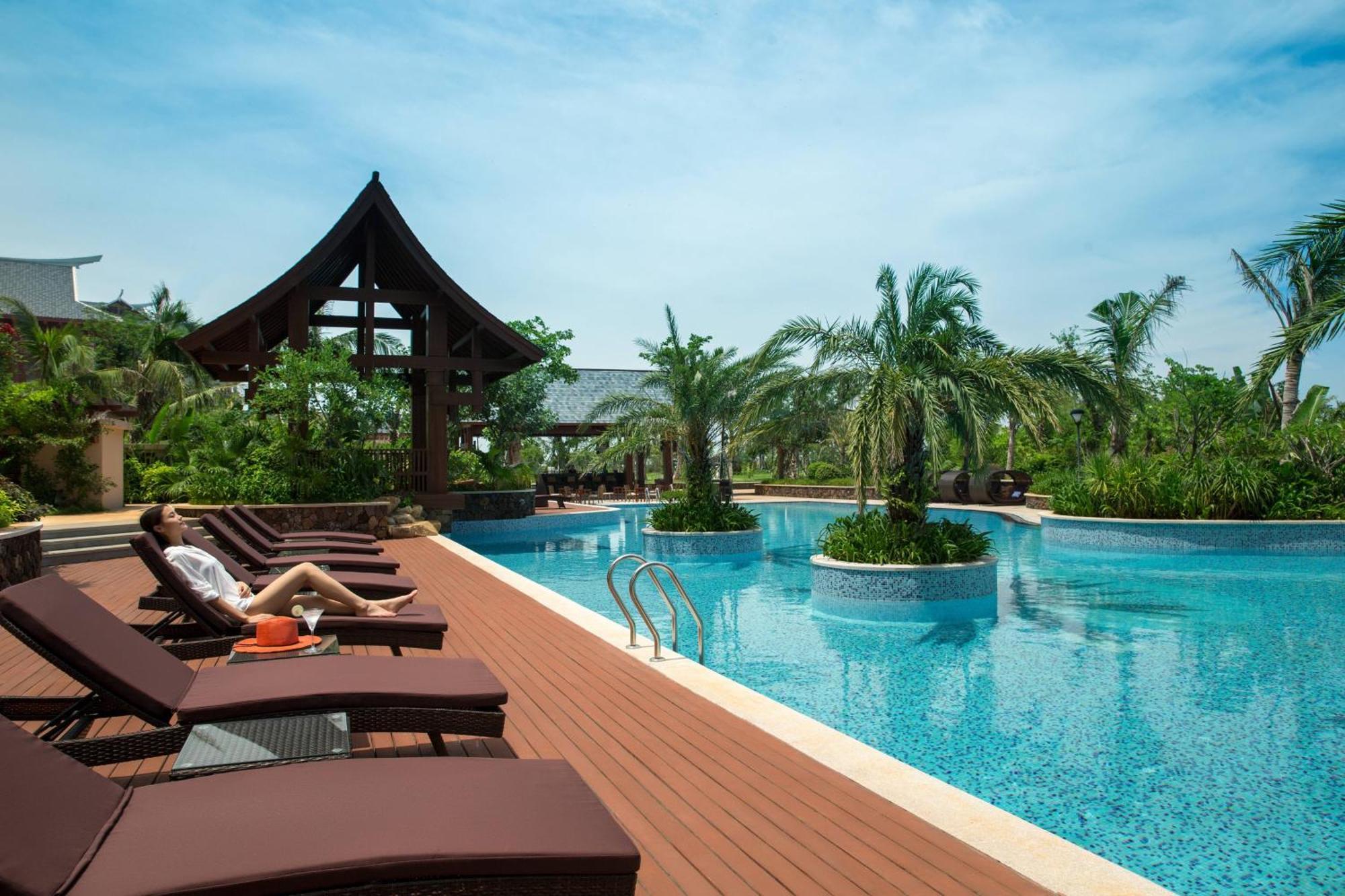 Haikou Marriott Hotel Bagian luar foto